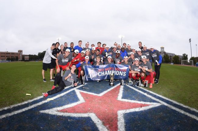 SMU+mens+soccer+was+victorious+in+the+AAC+Championship.+Photo+credit%3A+American+Athletic+Conference