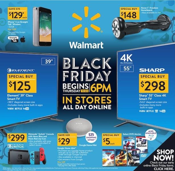 Walmarts Black Friday shopping deals. Photo credit: Doreen Qin