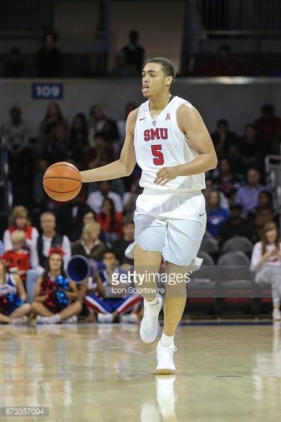 Freshman Ethan Chargois dribbles the ball up the court. Photo credit: Getty Images