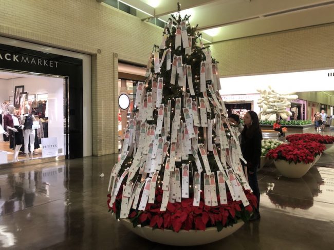 The Salvation Army Angel Tree is located next to Macys in NorthPark Center Photo credit: Merrit Stahle