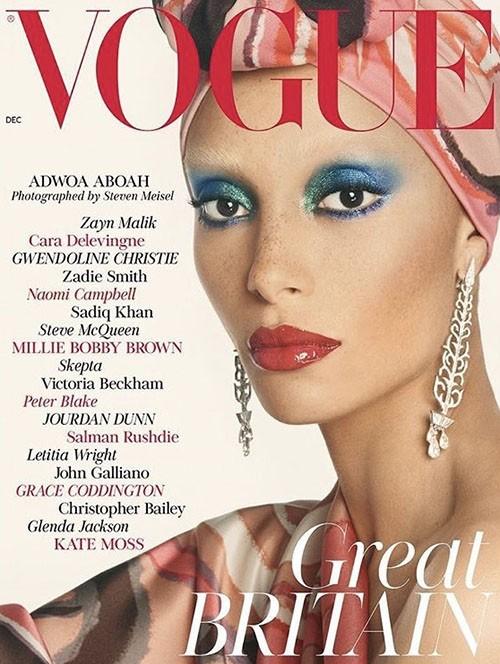 British Vogue December 2017 Issue Photo credit: Edward Enninful Instagram