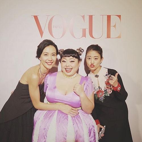 Watanbe and friends and Vogue Japan Women of the Year 2016 Photo credit: Naomi Watanabe Instagram