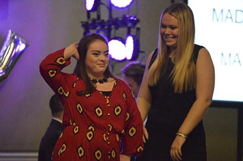 The buddies enjoyed the 2016 Fashionability runway show. Photo credit: SMU Best Buddies