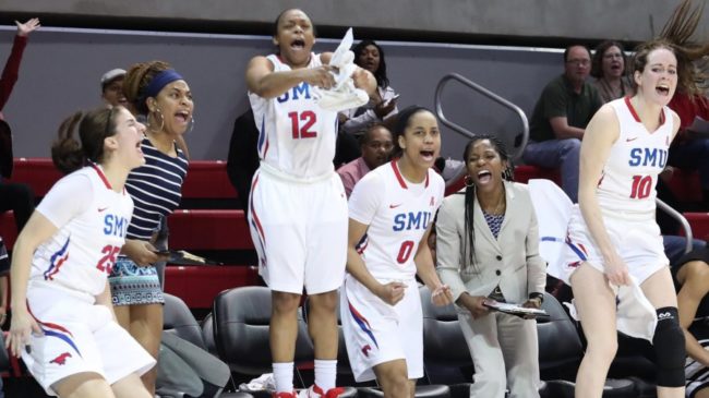 Last season, the Mustangs advanced to the third round of the WNIT. Photo credit: SMU Athletics