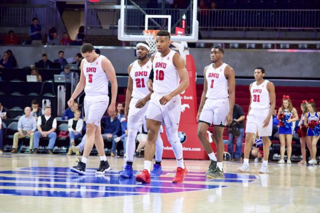 SMU picked up another non-conference win Monday night. Photo credit: Shelby Stanfield