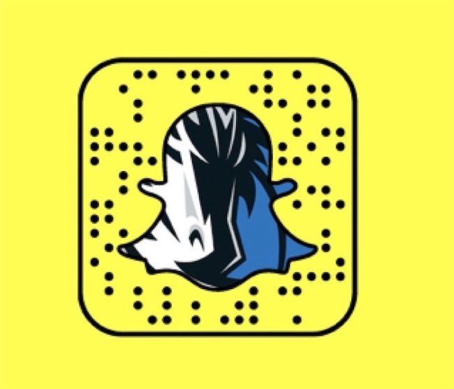 Dallas Mavericks Snapchat Logo Photo credit: Snapchat