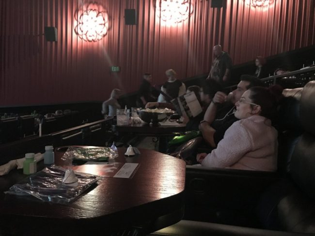 Audience enjoys movie party at Alamo Drafthouse