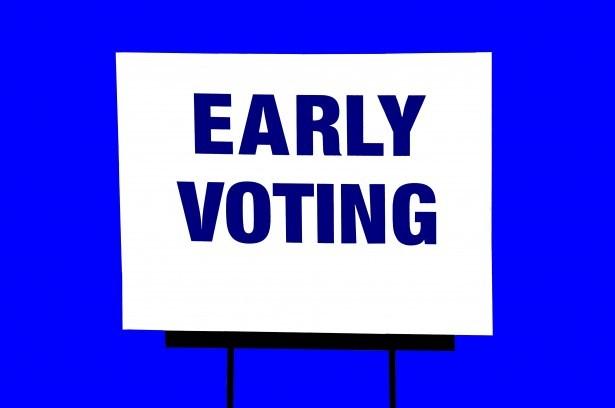 Early Voting Stock Image