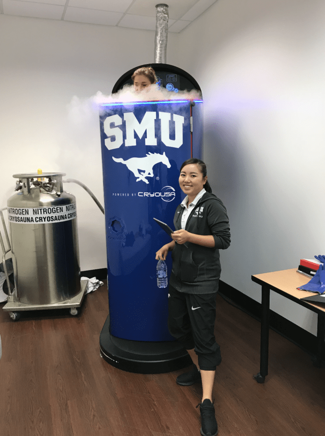 Serving SMU’s Athletes: A Day in the life of SMU’s Track & Field Trainer
