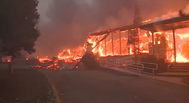 California wild fires continue Photo credit: Smu Tv