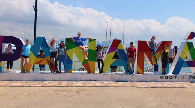 SMU's Chapter of Global Medical Brigades in panama Photo credit: Smu Tv