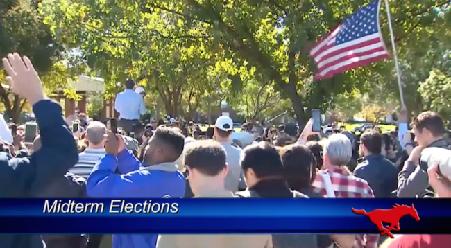 Texas residents prepare for midterm elections Photo credit: Smu Tv
