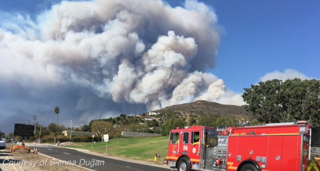 California wildfires sienna dugan