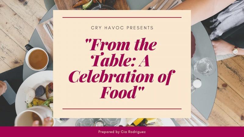 “From the Table: A Celebration of Food,” a look into humanity’s culinary love affair