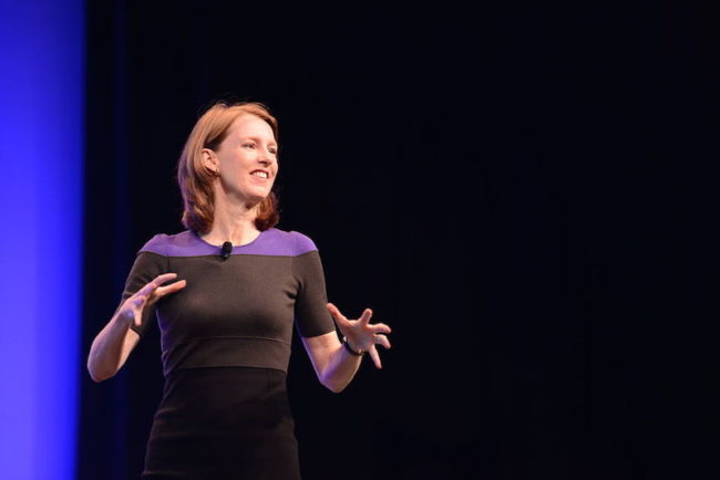 Gretchen Rubin at Texas Conference for Women 2012. Photo credit: Creative Commons