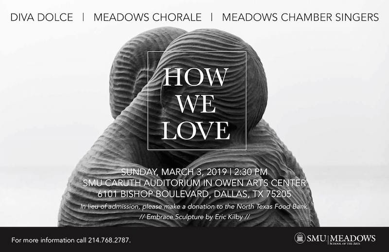 SMU Meadows Choirs to perform poignant recital “How We Love”