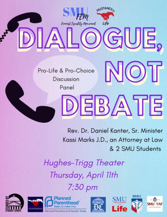 Dialogue Not Debate, an initiative started by the Feminist Equality Movement Photo credit: Nusaiba Mizan