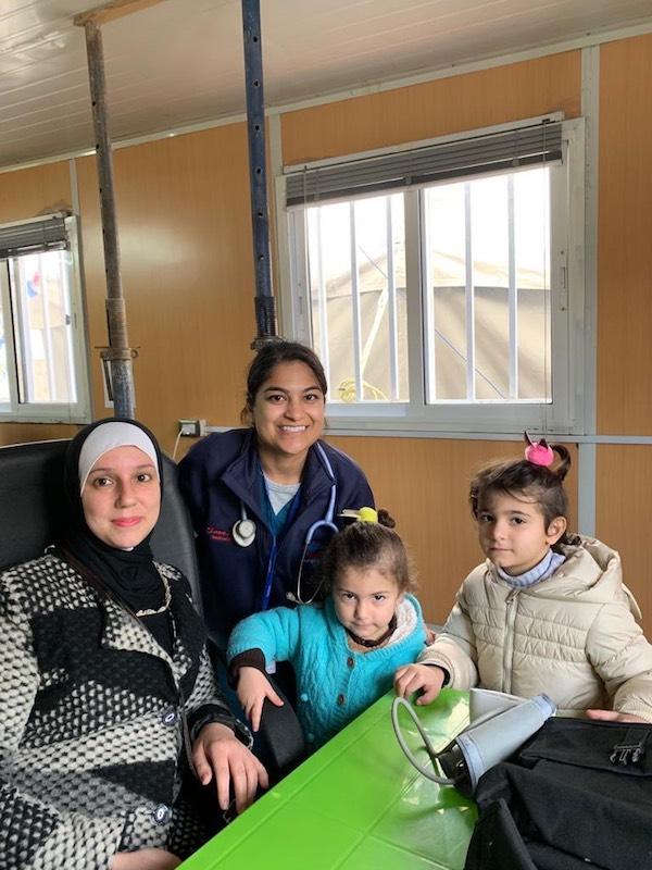 SMU Alumna traveled to the Middle East to provide medical care for refugees