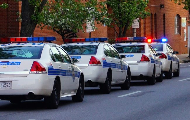 Police cars from Baltimore Photo credit: Pixabay