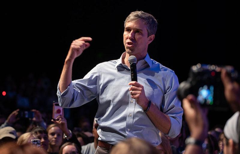 Beto O’Rourke Holds “Rally Against Fear” to Counter Trump Rally