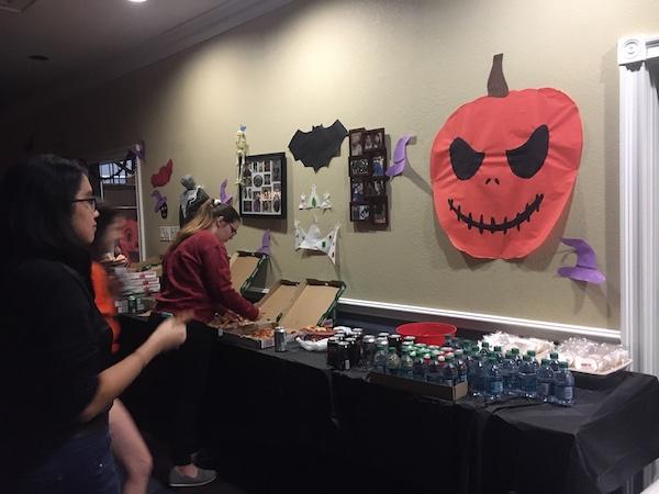 Halloween and Christmas Fans Battle It Out