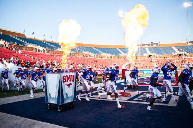 After five SMU football players were given the chance to play professional football, the program looks to fill their shoes. Photo credit: Zach Fiedler