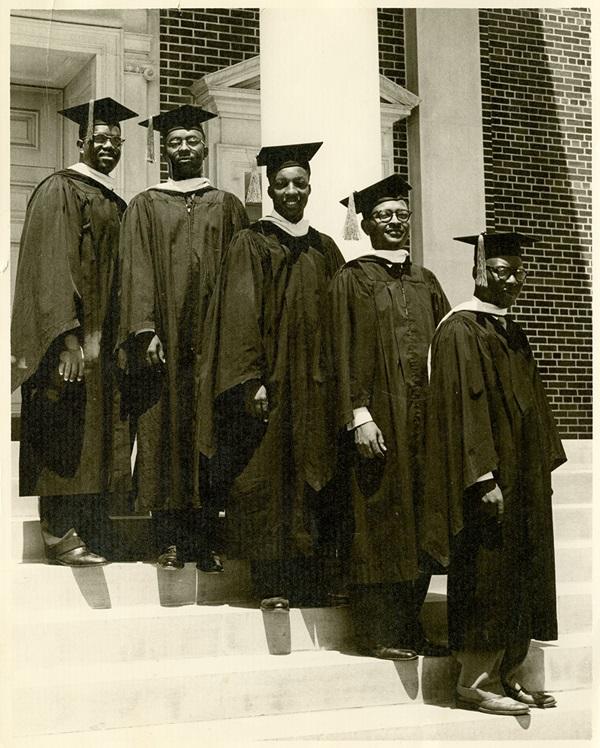 First five Black graduates from SMU Photo credit: SMU