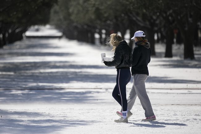 SMU closes for inclement weather and power outages, Feb 2021 Photo credit: Ash Thye