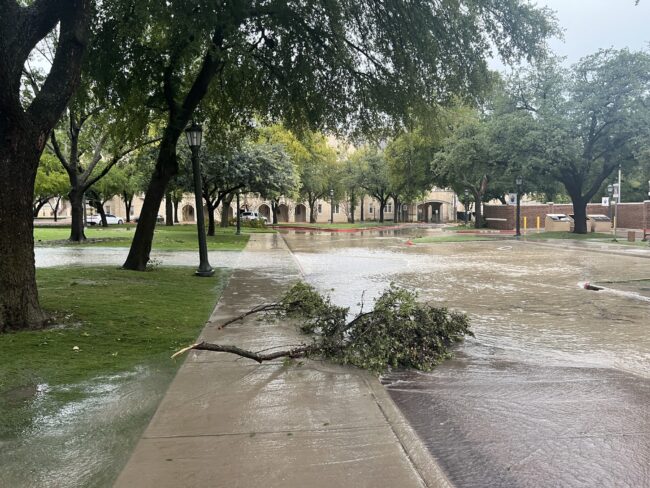 Flooding at SMU