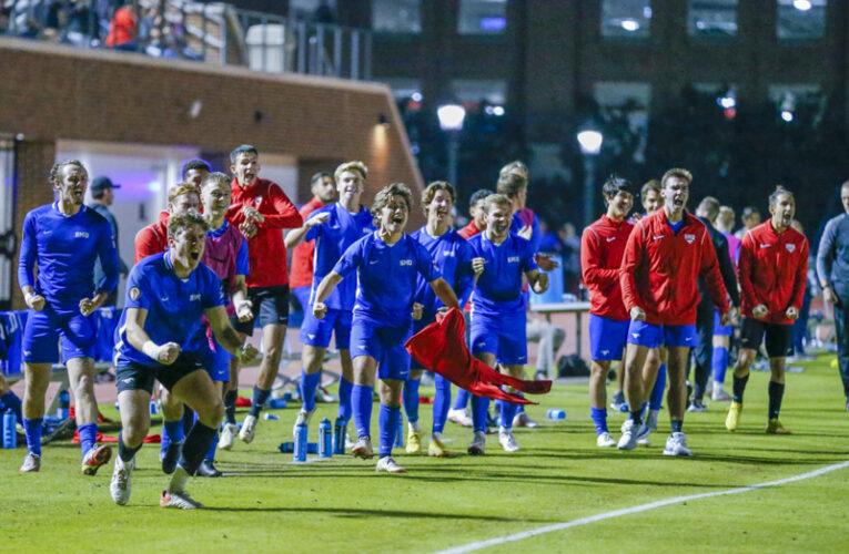 SMU Men’s Soccer Defeats Tulsa 3-2 to Clinch 2nd Seed for AAC Tournament