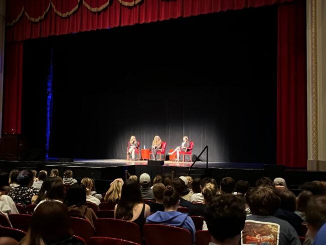 Wiant, Piazza and SMU's Fraternity and Sorority Life director Ashley Fitzpatrick discussed the dangers of hazing.