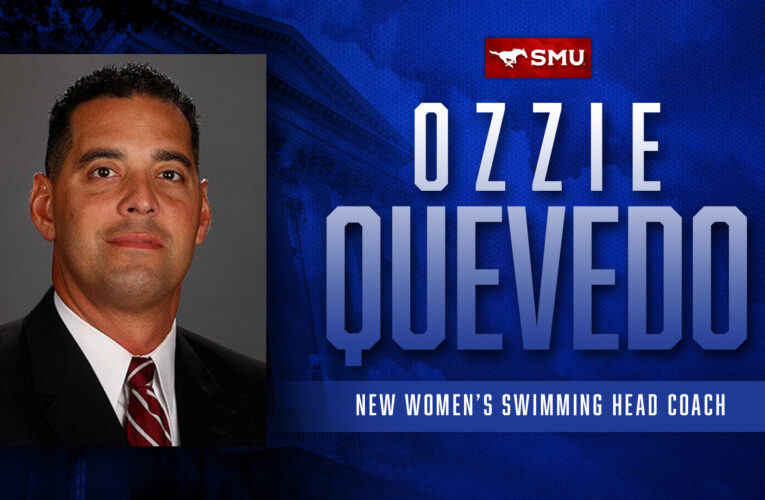 Quevedo named women’s swimming and diving coach