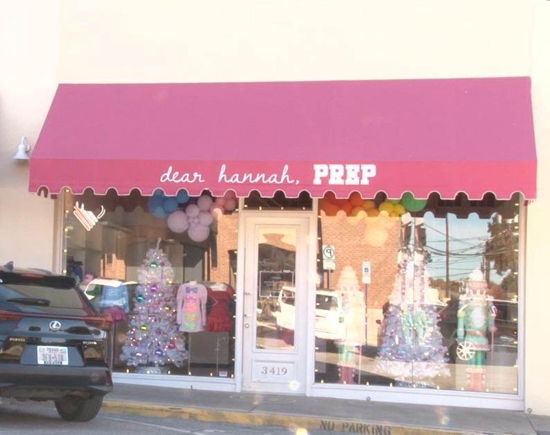 Dear Hannah Prep, a childrens boutique, is located in Snider Plaza but has garnered national attention.
