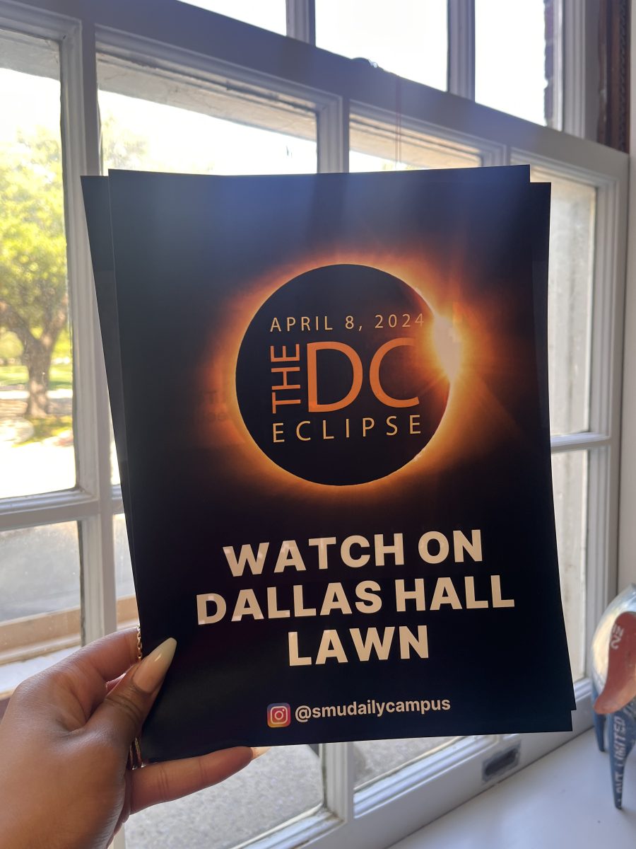 The Daily Campus will host an eclipse watch party on April 8 on Dallas Hall Lawn. 