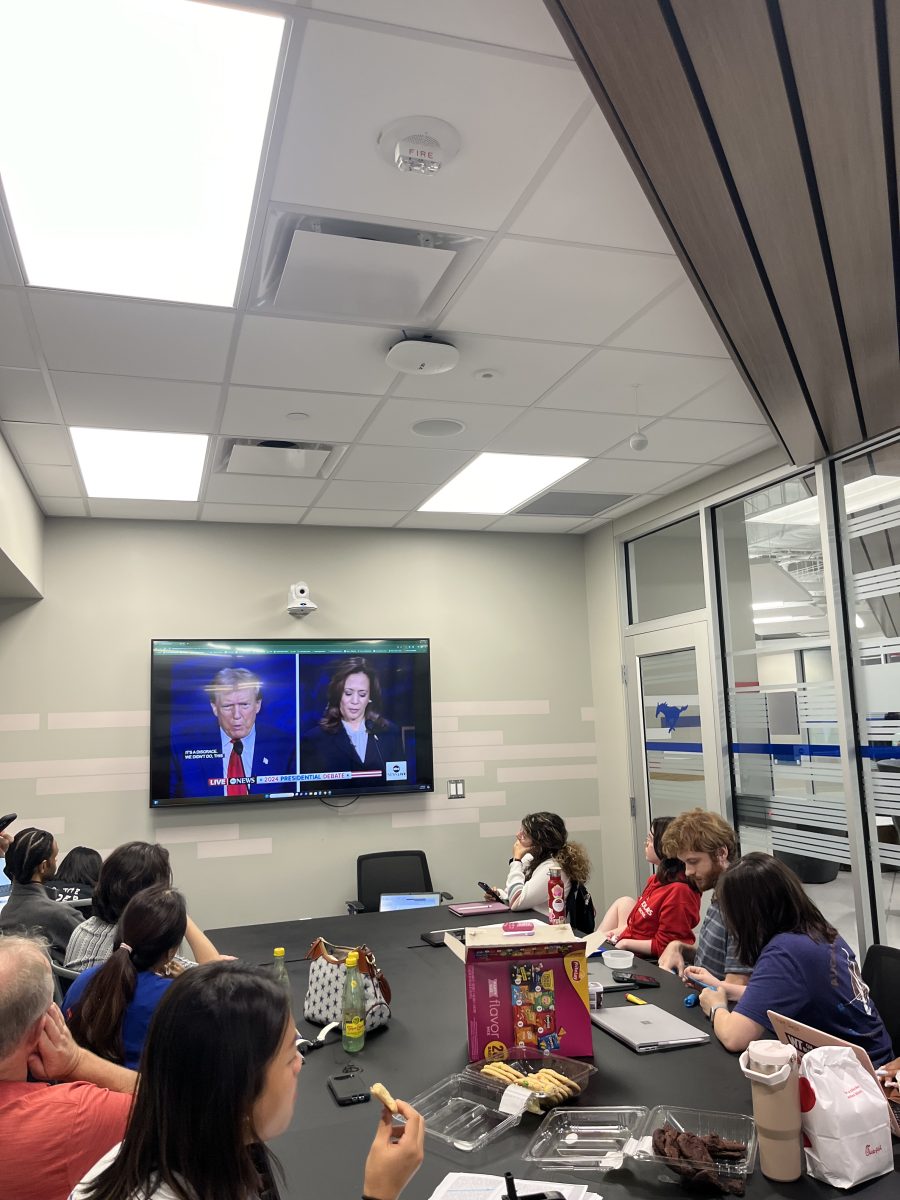 SMU’s College Democrats host a watch party for the presidential debate.