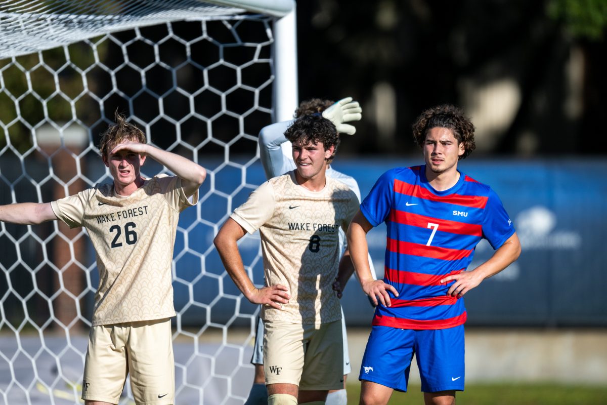 SMU men’s soccer falls to Wake Forest in ACC Championship quarterfinal match