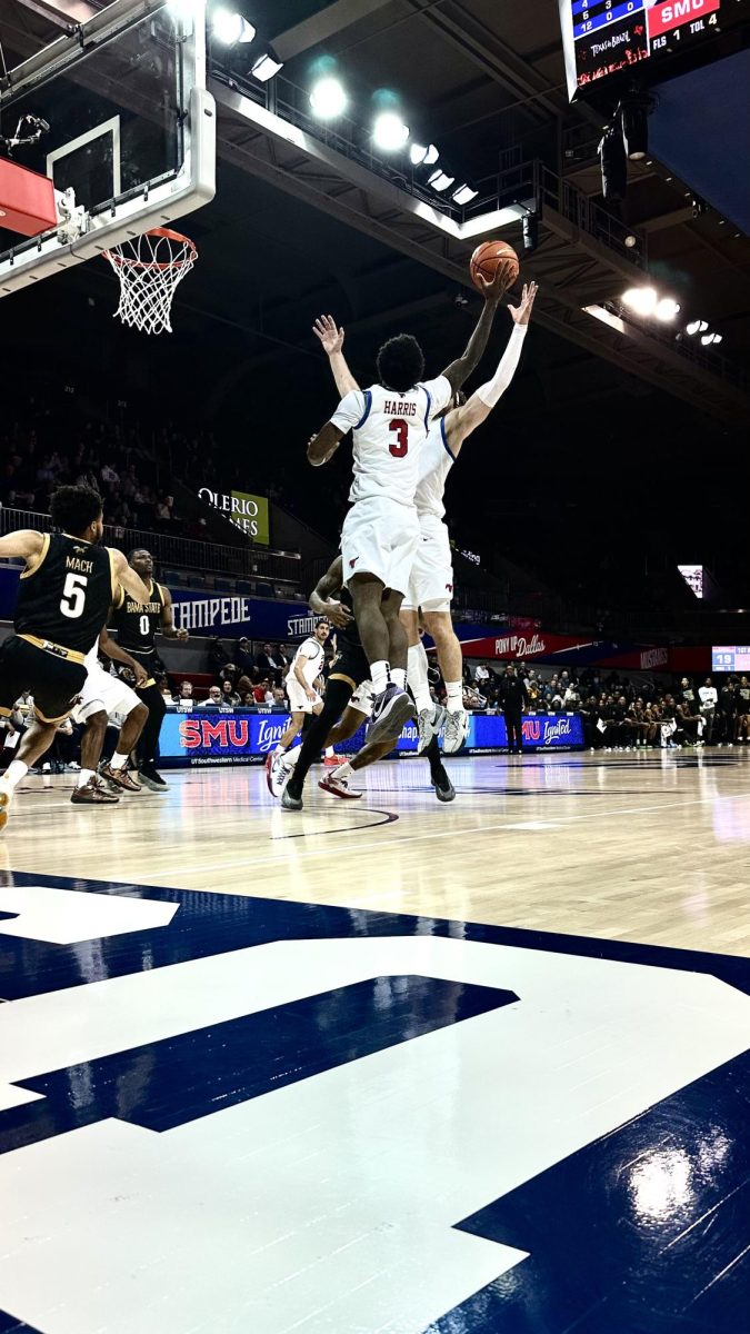 SMU men's basketball dominates Alabama State on the court