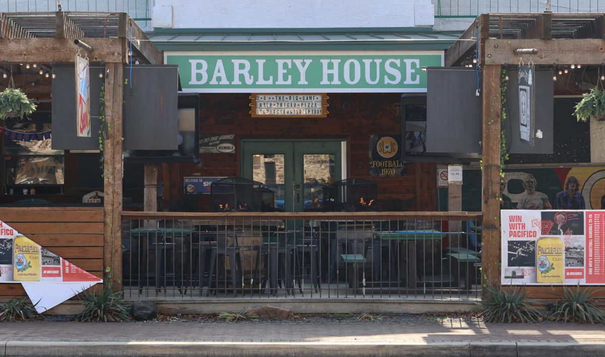 Off SMU Boulevard sits Barley House, the “go-to” bar for many SMU students in Dallas, Texas, on Feb. 3, 2026.