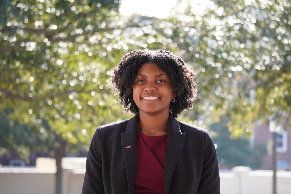 
Jazmin Darjean, a rising senior, is the candidate for student body president.