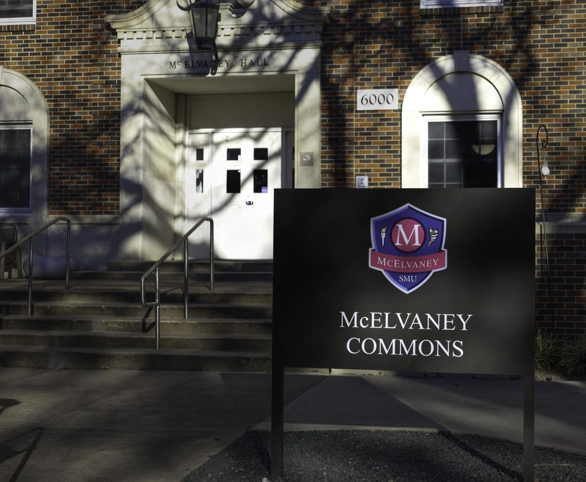 Pictured is McElvaney commons on SMU’s campus in Dallas, Texas, on March 5, 2025. 