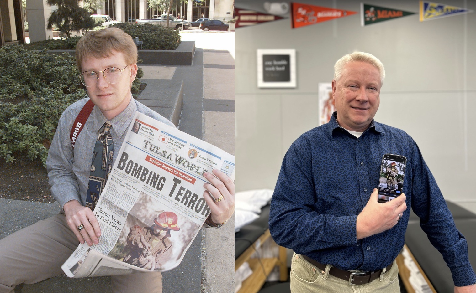 ‘Just a normal day’: Behind the lens of the Oklahoma City Bombing